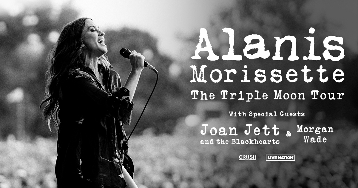 Alanis Morissette, Joan Jett And The Blackhearts & Morgan Wade