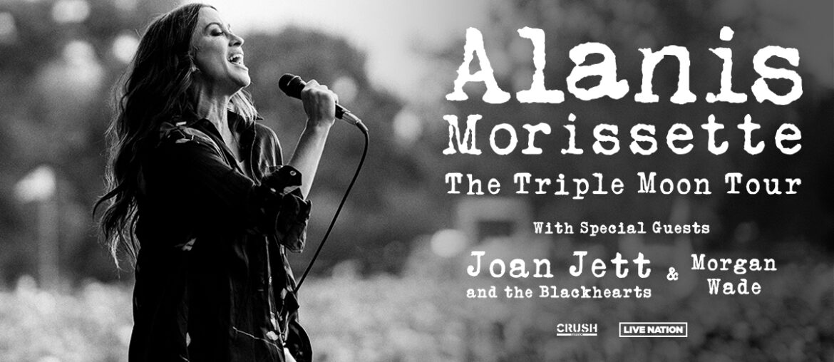 Alanis Morissette, Joan Jett And The Blackhearts & Morgan Wade - Xfinity Center - MA - 07070707 0909 2024202420242024