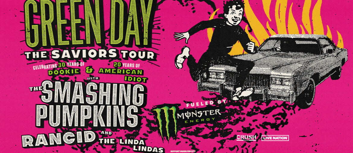 Green Day, Rancid & The Linda Lindas - PNC Music Pavilion - Charlotte - 08080808 2626 2024202420242024