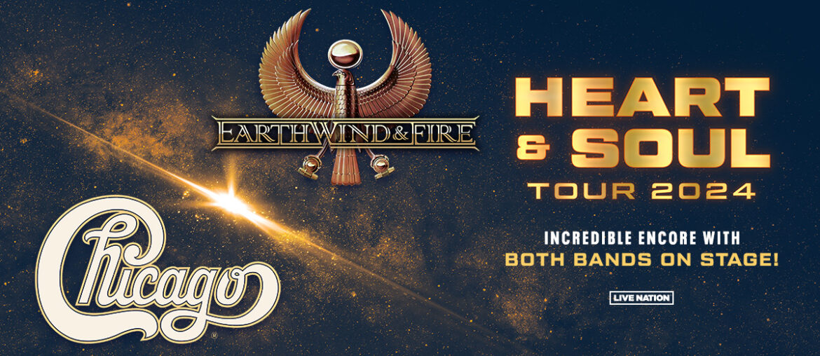Earth, Wind and Fire & Chicago - Bridgestone Arena - 08080808 2020 2024202420242024