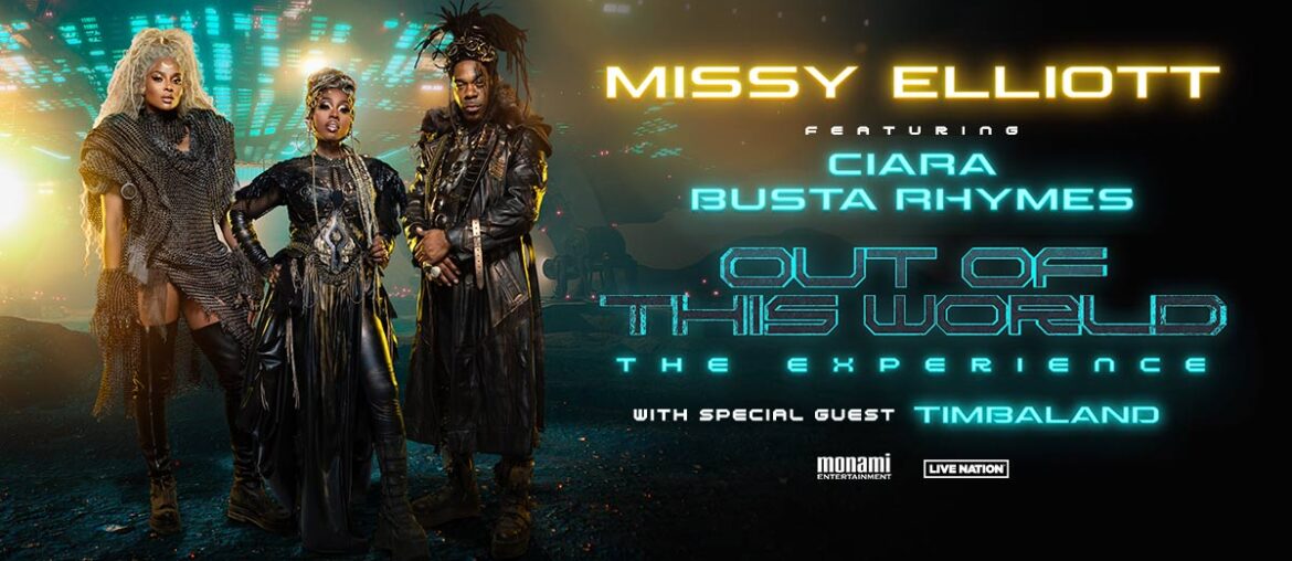 Missy Elliott, Ciara, Busta Rhymes & Timbaland - Dickies Arena - 07070707 2121 2024202420242024